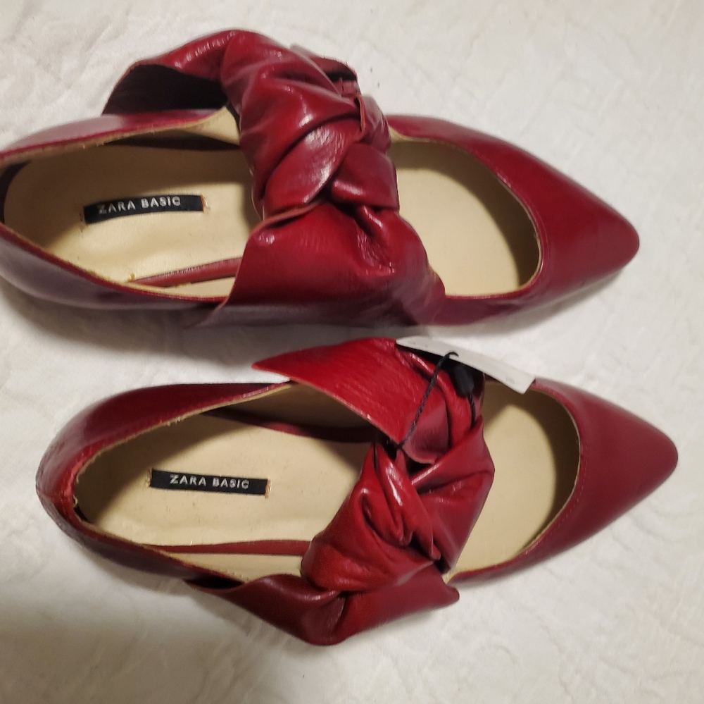 Zara flat shoes
